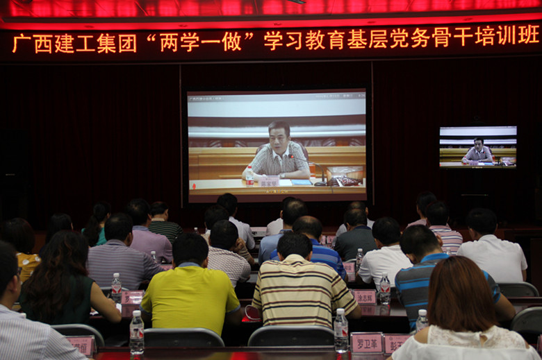 公司参加集团公司举办的“两学一做”学习教育基层党务骨干培训班