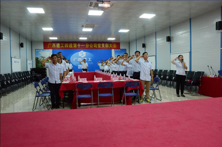 十一分公司召开2017年第二次党支部大会
