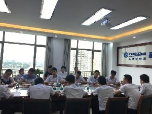 余耀森到玉林分公司上党课