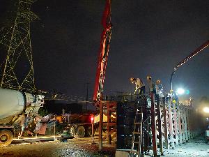 桂林市芳香东路新建工程Ⅰ标完成首件40m T梁浇筑