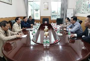 杨俊到广西农垦国有九曲湾农场出席双方合作洽谈会