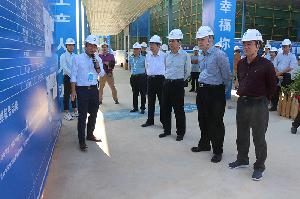 广西区保障农民工工资支付工作专项整治攻坚行动现场会在公司银泉一品天誉项目举行