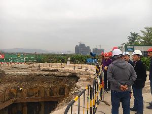 龙安宝到珠海分公司工程项目部检查指导工作