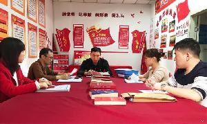 南宁分公司区党委项目党支部开展党建自评工作
