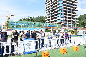 公司承办桂林市建筑业协会观摩会