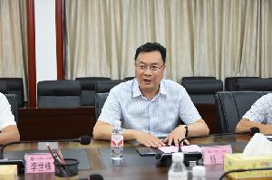 甘启盛一行到公司开展工作交流