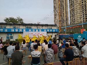 2019年南宁市“送戏下基层”活动在一分公司一项目举行