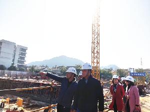 杨俊到三分公司项目检查指导工作